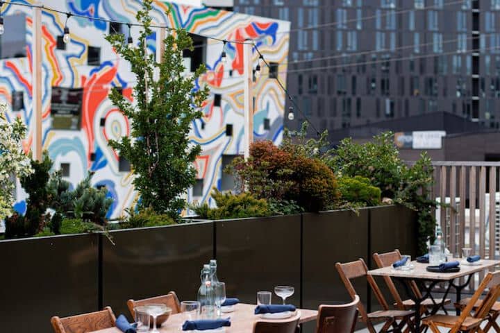 Breakfast area